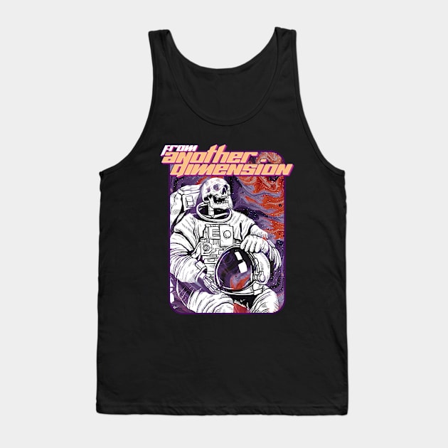 Astronaut From Another Dimension Tank Top by Aanmah Shop